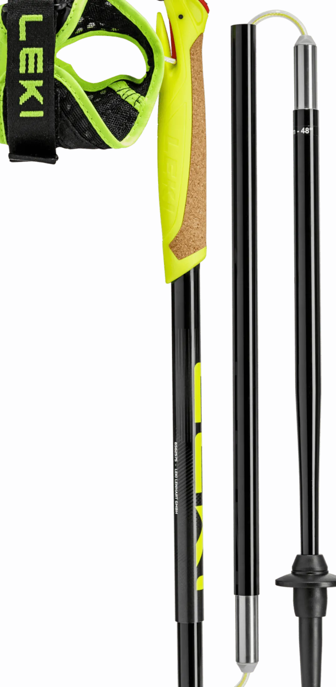 Leki Evotrail Fx.One Ta Black-dark Anthracite-neonyellow