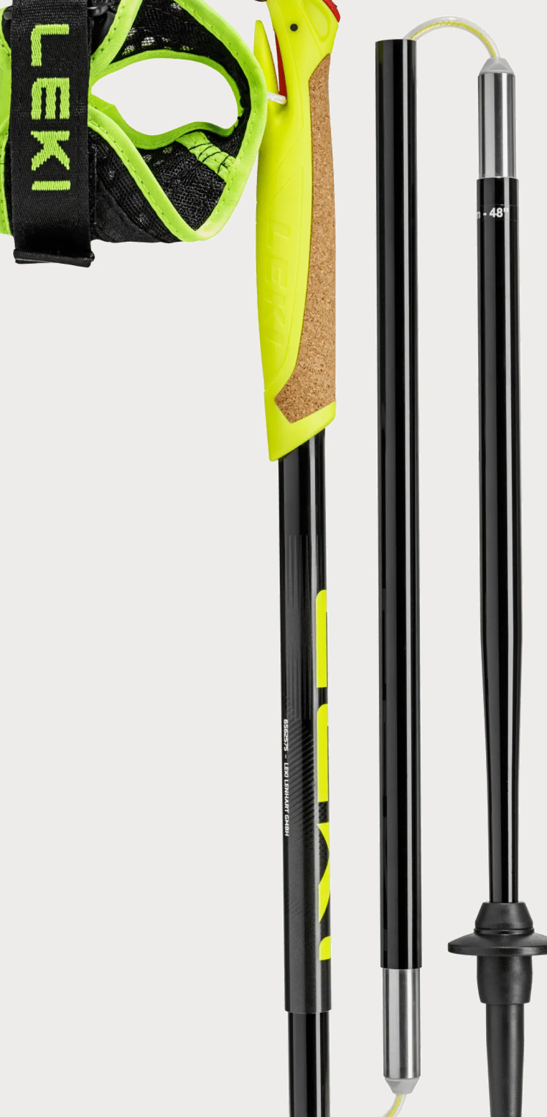 Leki Evotrail Fx.One Ta Black-dark Anthracite-neonyellow