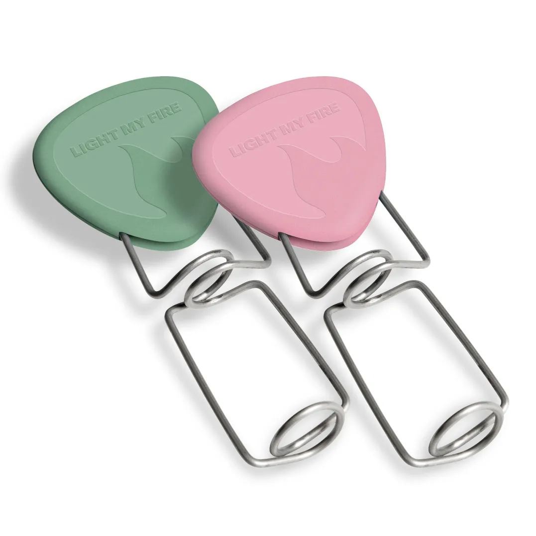 Light My Fire Grandpa's Firefork Bio 2-packSandy Green/Dusty Pink