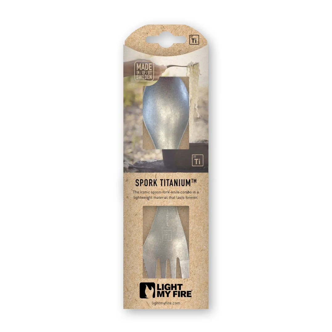 Light My Fire Spork Titanium Titanium