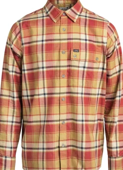 Lundhags Järpen Plaid Flannel Shirt Rosewood