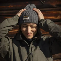 Lundhags Knak Wool Beanie Grey Melange