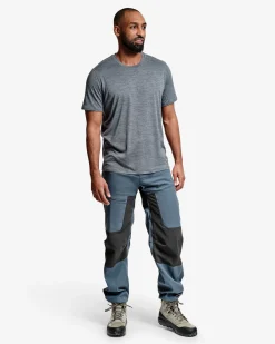 Lundhags Men's Padje Light Vent Pants Dark Sky Blue/Charcoal