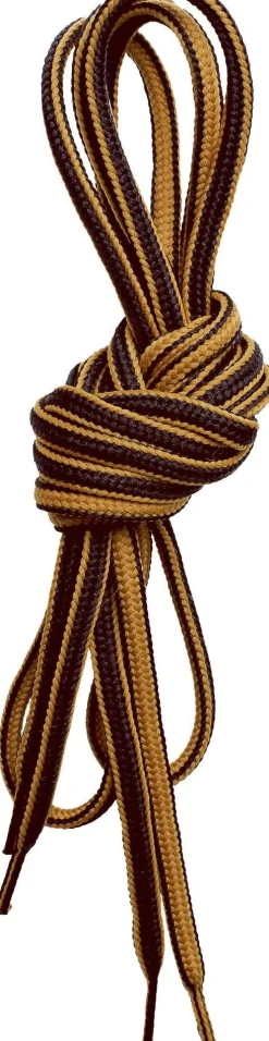 Lundhags Round Shoe Laces 130 cm Yellow/Brown