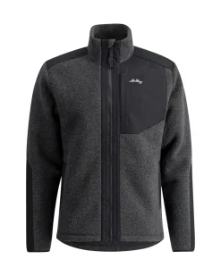 Lundhags Saruk Wool Pile Mid Full Zip M Charcoal