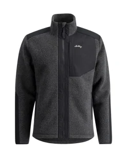 Lundhags Saruk Wool Pile Mid Full Zip M Charcoal