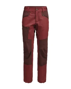 Lundhags Women's Makke Light Pant Rosewood/burgundy