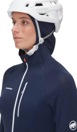 Mammut Aenergy Light Ml Hooded Jacket Women Marine