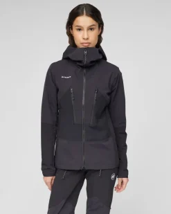 Mammut Aenergy Pro SO Hybrid Hooded Jacket Women Black