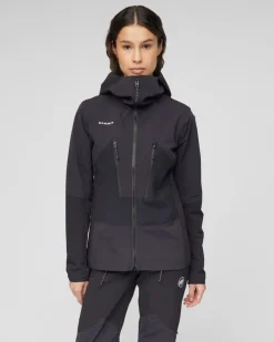 Mammut Aenergy Pro SO Hybrid Hooded Jacket Women Black