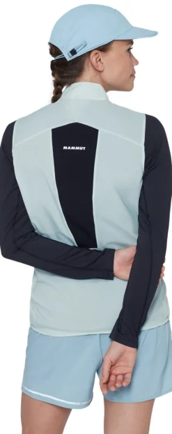 Mammut Aenergy TR Wb Hybrid Vest Women Silver Sage-black