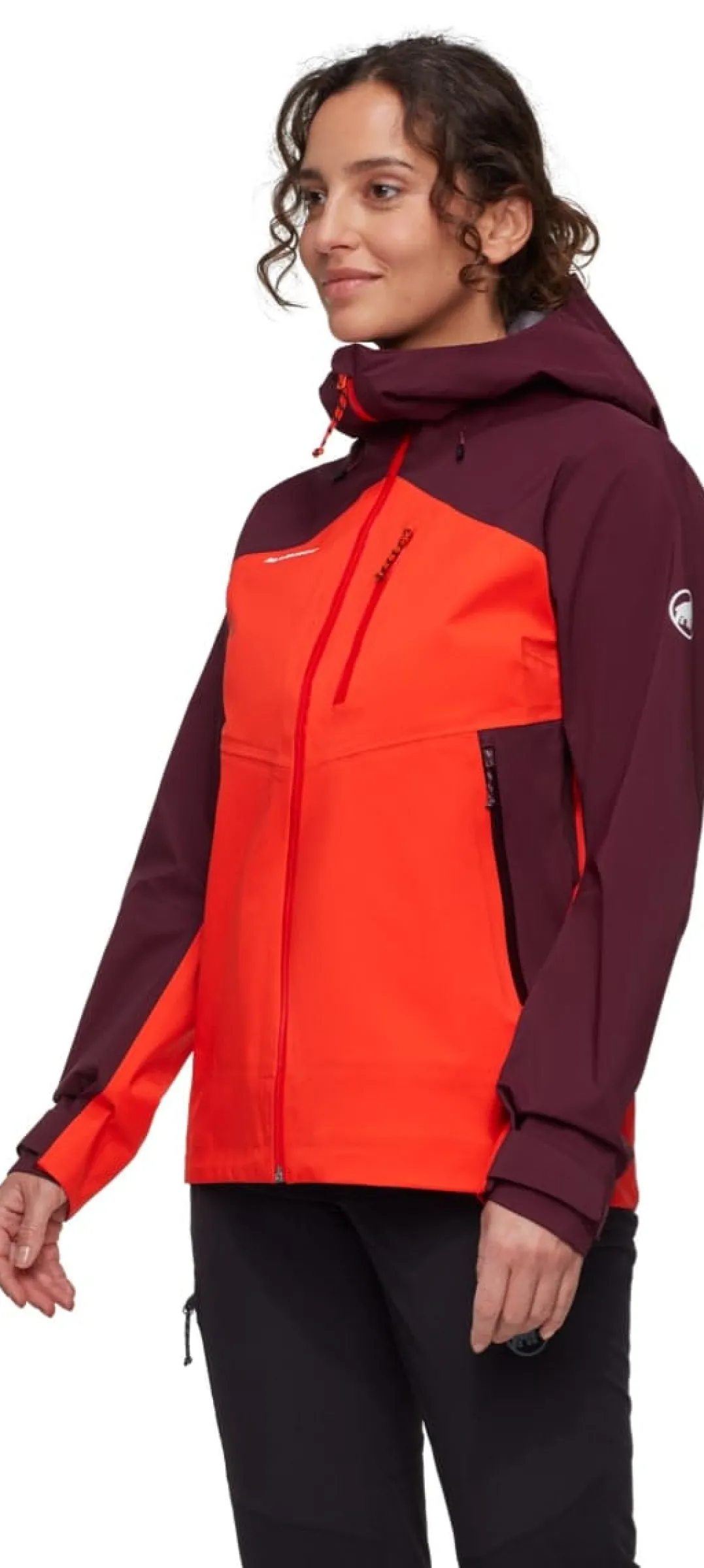 Mammut Alto Guide Hs Hooded Jacket Women Mammut Red-vin
