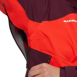 Mammut Alto Guide Hs Hooded Jacket Women Mammut Red-vin