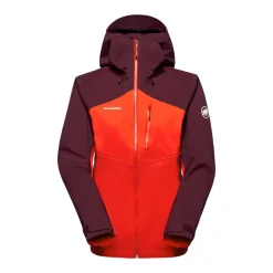 Mammut Alto Guide Hs Hooded Jacket Women Mammut Red-vin