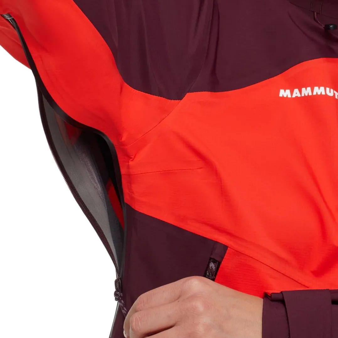 Mammut Alto Guide Hs Hooded Jacket Women Mammut Red-vin