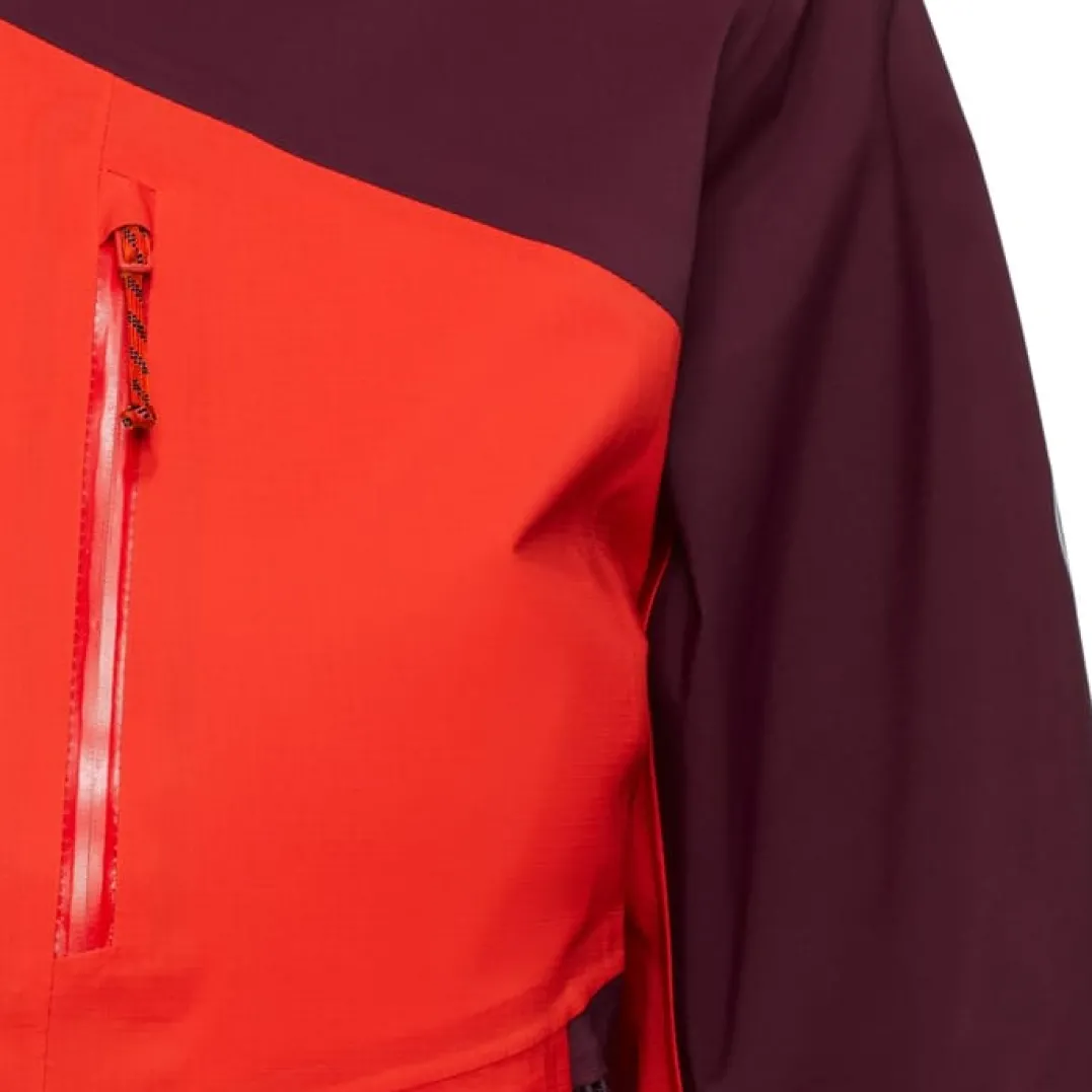 Mammut Alto Guide Hs Hooded Jacket Women Mammut Red-vin