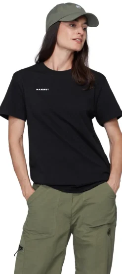 Mammut Base T-Shirt Women Mini Logo Black