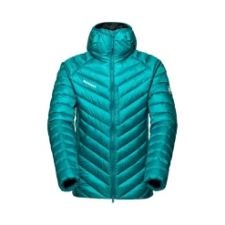 Mammut Broad Peak In Hooded Jacket Men Deep Teal-black