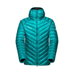 Mammut Broad Peak In Hooded Jacket Men Deep Teal-black