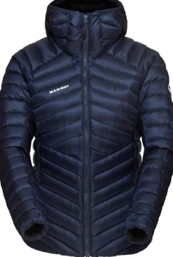 Mammut Broad Peak In Hooded Jacket Women Marine-black