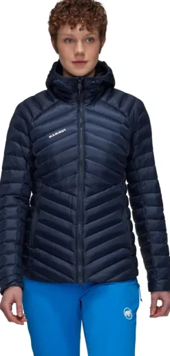 Mammut Broad Peak In Hooded Jacket Women Marine-black