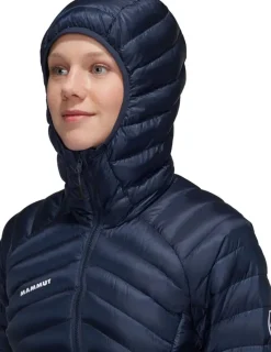 Mammut Broad Peak In Hooded Jacket Women Marine-black