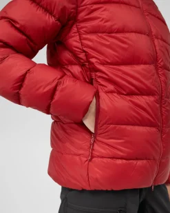 Mammut Broad Peak Pro In Hooded Jacket Women Dark Mammut Red
