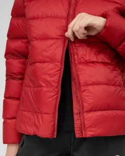 Mammut Broad Peak Pro In Hooded Jacket Women Dark Mammut Red