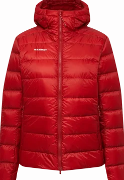 Mammut Broad Peak Pro In Hooded Jacket Women Dark Mammut Red