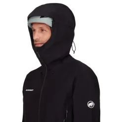 Mammut Crater Iv Hs Hooded Jacket Men Black