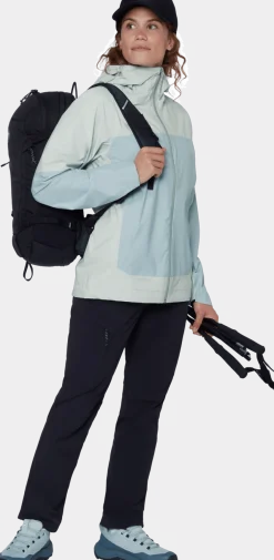 Mammut Ducan Hs Hooded Jacket Women Silver Sage-nebla
