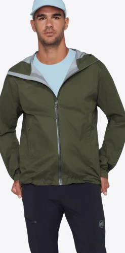 Mammut Ducan HS Hooded Jacket Men Dark Marsh