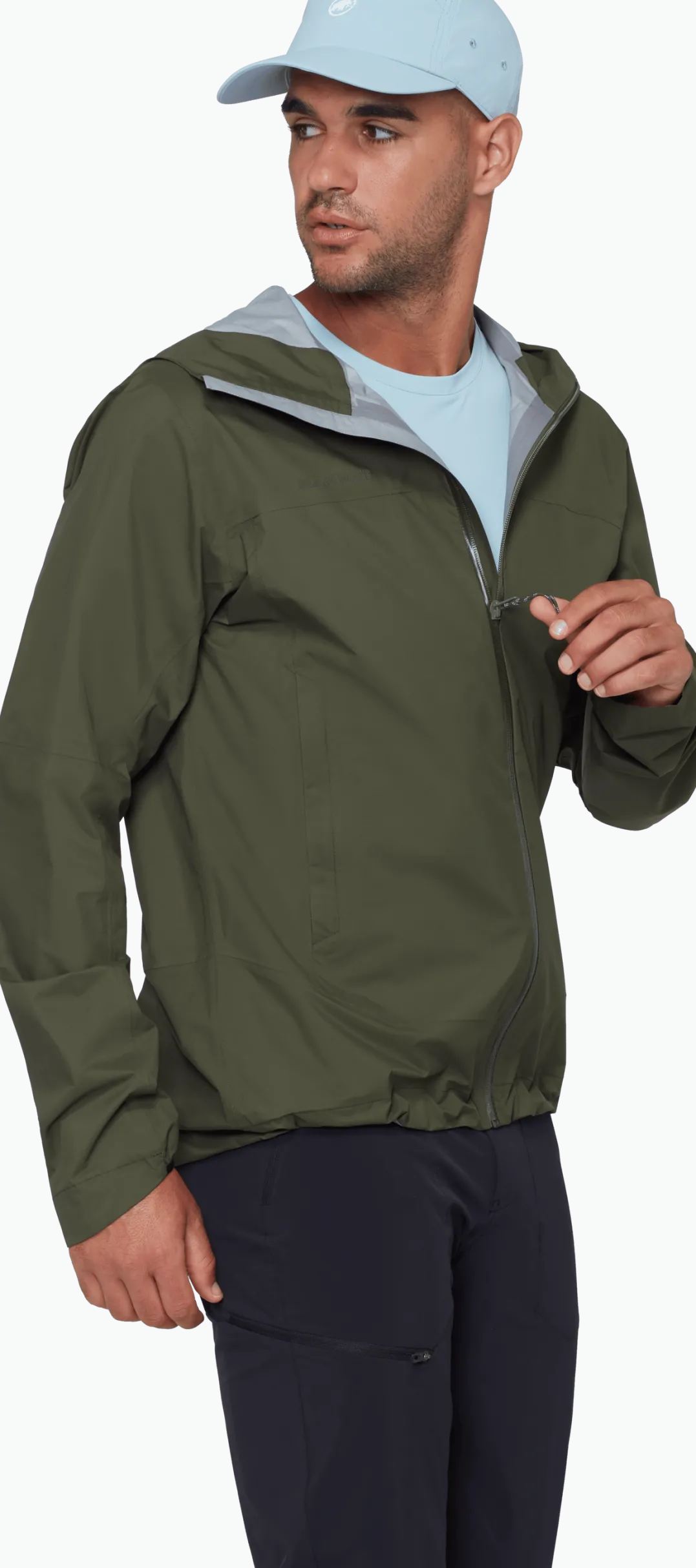 Mammut Ducan HS Hooded Jacket Men Dark Marsh