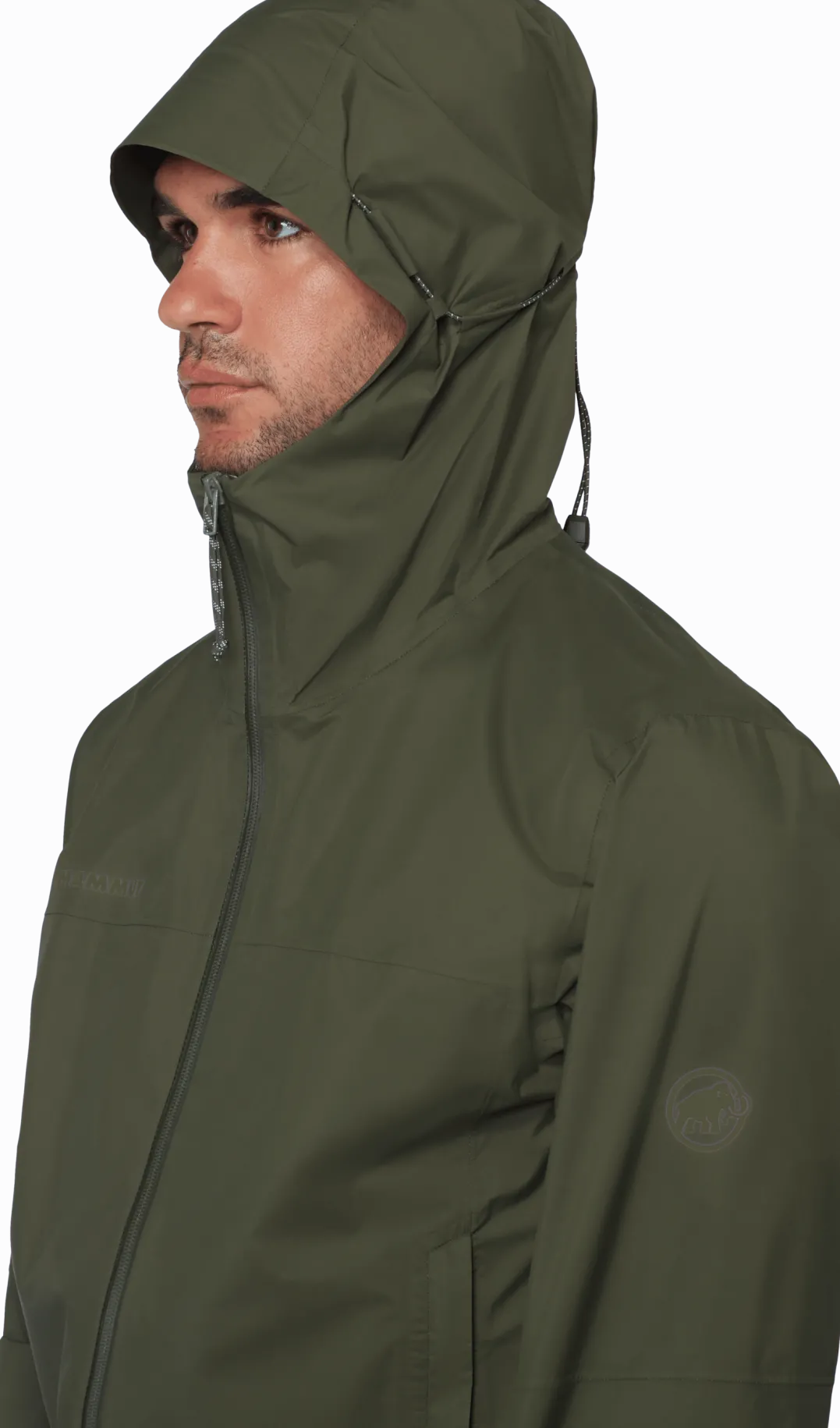 Mammut Ducan HS Hooded Jacket Men Dark Marsh