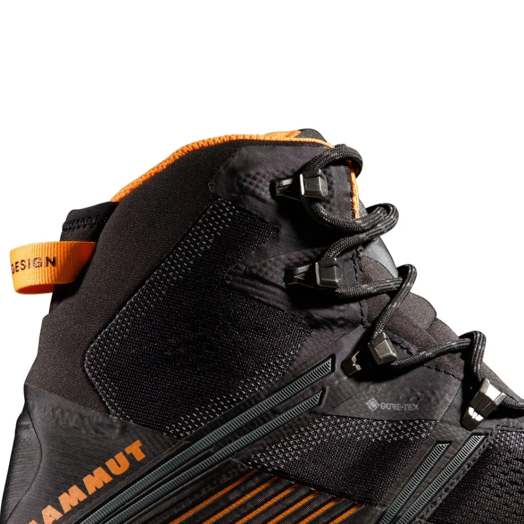 Mammut Ducan Ii High Gtx Men Black-Dark Tangerine