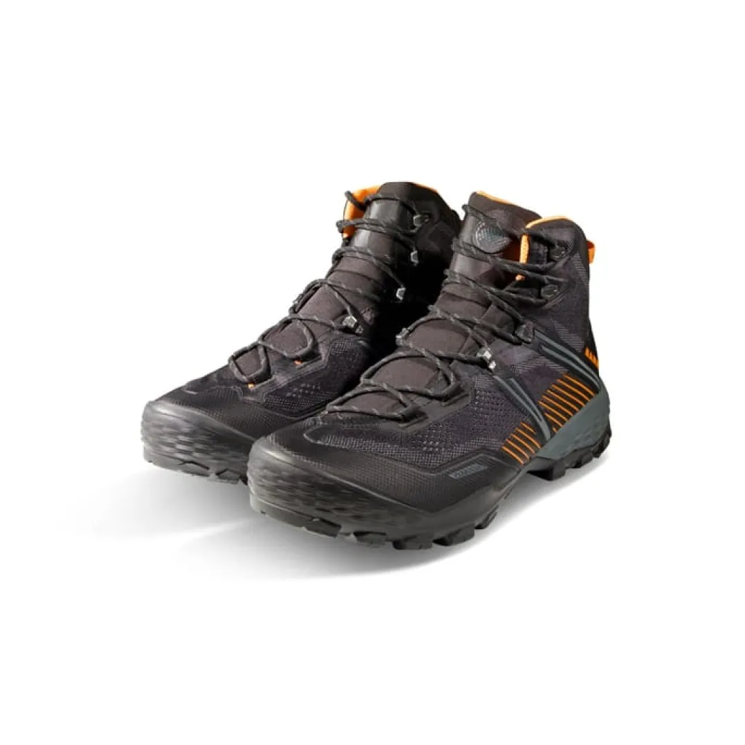 Mammut Ducan Ii High Gtx Men Black-Dark Tangerine