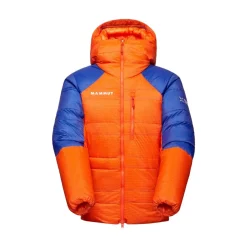 Mammut Eiger Nordwand Advanced Down In Hooded Jacket Men Eiger Orange-eiger Blue