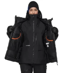 Mammut Eiger Nordwand Advanced Down In Hooded Jacket Women Black