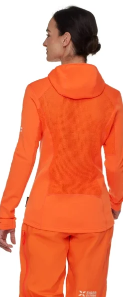 Mammut Eiger Nordwand Advanced Ml Hooded Jacket Women Eiger Orange