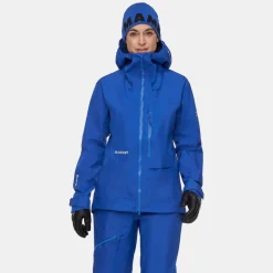 Mammut Eiger Nordwand Advanced Hs Hooded Jacket Women Eiger Blue