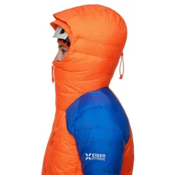 Mammut Eiger Nordwand Advanced Down In Hooded Jacket Women Eiger Orange-eiger Blue