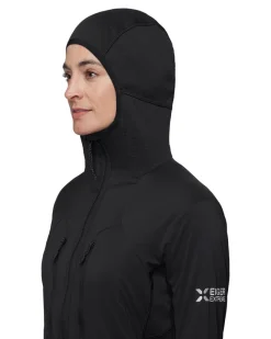 Mammut Eiger Nordwand IN Flex Air Hybrid Hooded Jacket Women Black