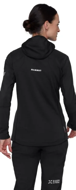 Mammut Eiger Nordwand IN Flex Air Hybrid Hooded Jacket Women Black