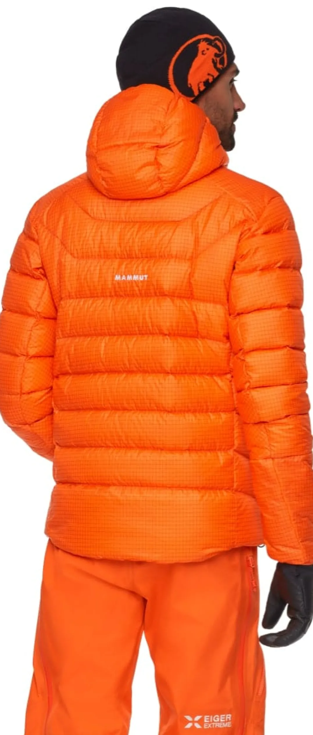 Mammut Eiger Nordwand Light Down IN Hooded Jacket Men Eiger Orange