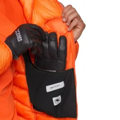 Mammut Eiger Nordwand Light Down IN Hooded Jacket Men Eiger Orange