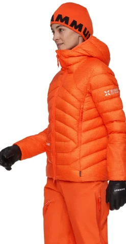 Mammut Eiger Nordwand Light Down IN Hooded Jacket Women Eiger Orange