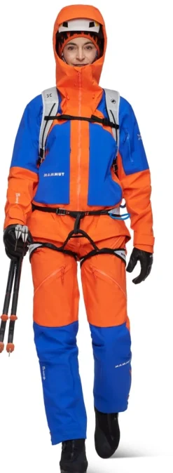 Mammut Eiger Nordwand Pro HS Hooded Jacket Women Eiger Orange-eiger Blue