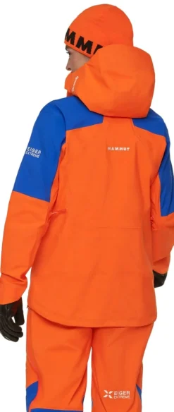 Mammut Eiger Nordwand Pro HS Hooded Jacket Women Eiger Orange-eiger Blue