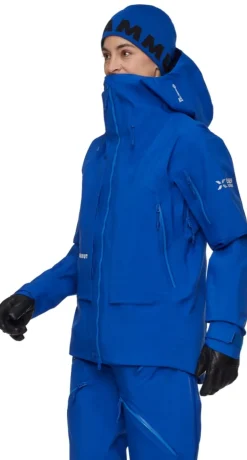 Mammut Eiger Nordwand Pro HS Hooded Jacket Women Eiger Blue