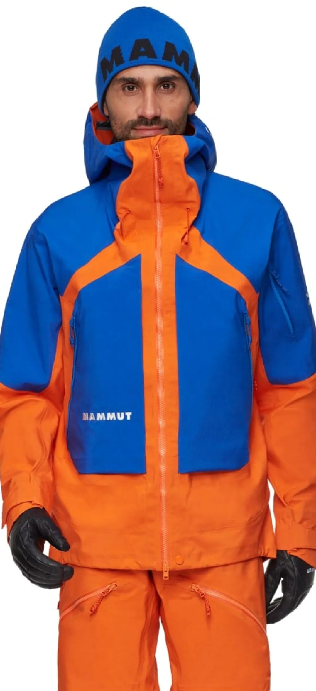 Mammut Eiger Nordwand Pro Hs Hooded Jacket Men Eiger Orange-eiger Blue